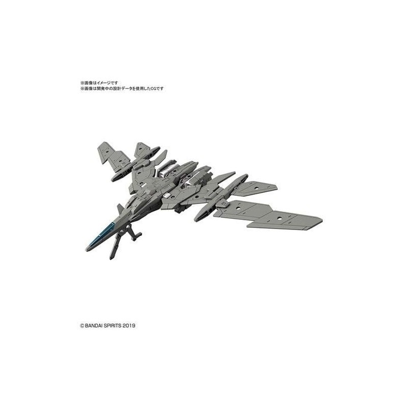 GUNDAM - 30MM 1/144 EVA Vehicle Air Fighter Gray - Model Kit 
