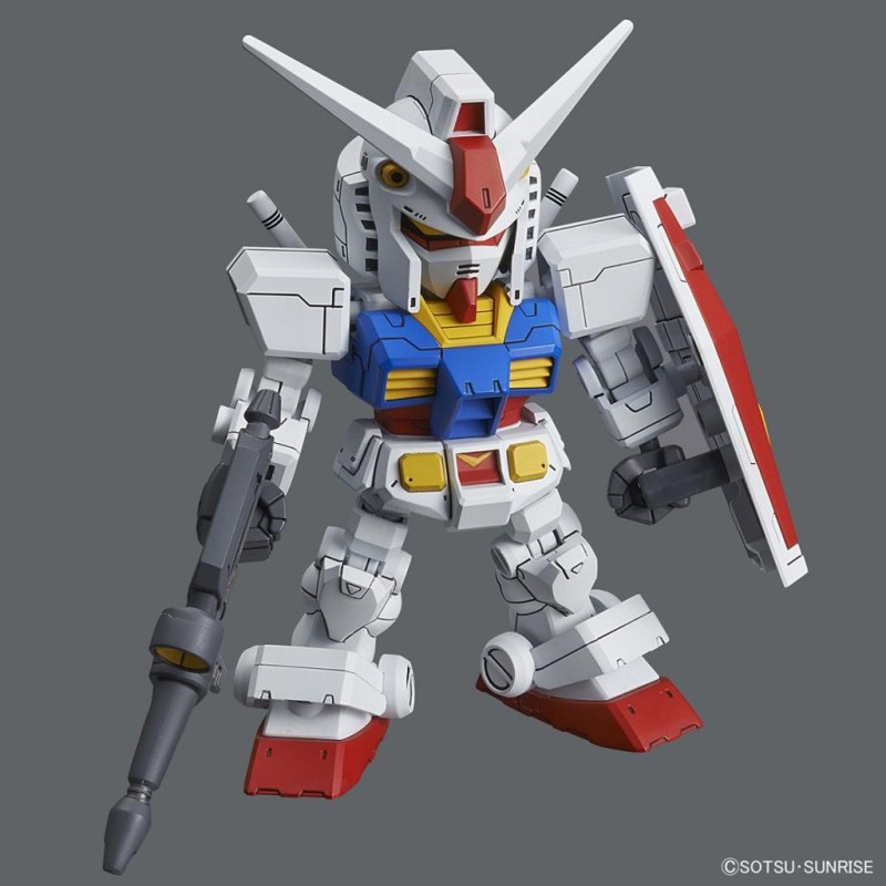 GUNDAM - SD Cross Silhouette RX-78-2 & Cross Frame Set - Model Kit 