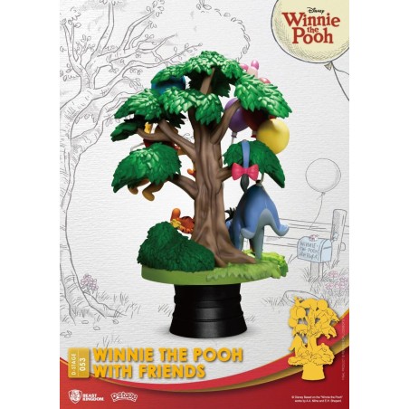 DISNEY - Winnie with Friends - Diorama D-Stage 15cm 