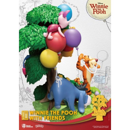 DISNEY - Winnie with Friends - Diorama D-Stage 15cm 