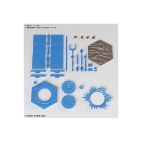 GUNDAM - Customize Scene Base Water Field - Accessoires pour Model Kit 