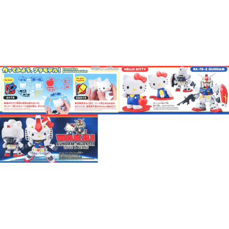 GUNDAM - Hello Kitty EX-8-2 Gndam Ex-Standard - Model Kit 