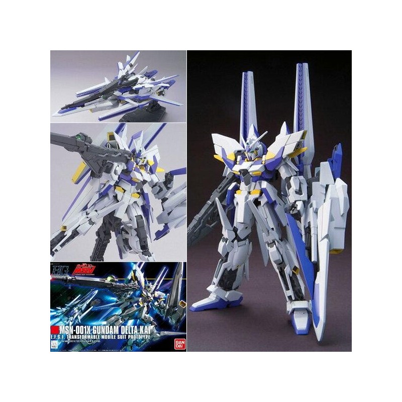 GUNDAM - HGUC 1/144 MSN-001X Delta Kai Gundam - Model Kit 