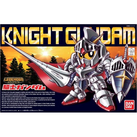 GUNDAM - SD - BB370 LegendBB Knight Gundam - Model Kit - 8cm 