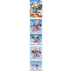 GUNDAM - SD - BB242 GF13-01NJ II G Gundam - Model Kit - 8cm 