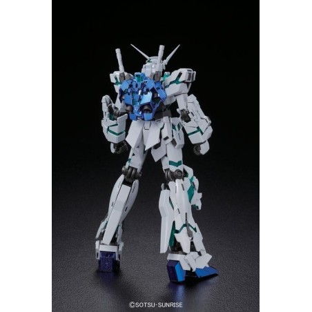GUNDAM - MG 1/100 Unicorn Gundam (Red/Green TF) Titanium - Model Kit 