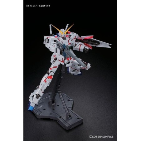 GUNDAM - MG 1/100 Unicorn Gundam (Red/Green TF) Titanium - Model Kit 