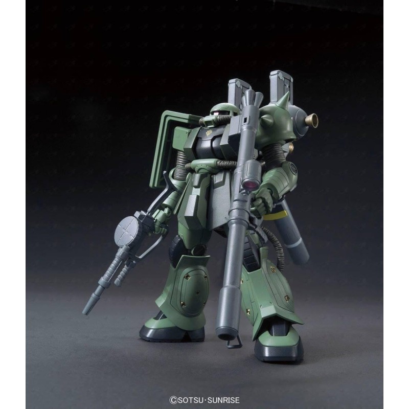 GUNDAM - HG Zaku II + Big Gun Set Thunderbolt Vers. 1/144 - Model Kit 