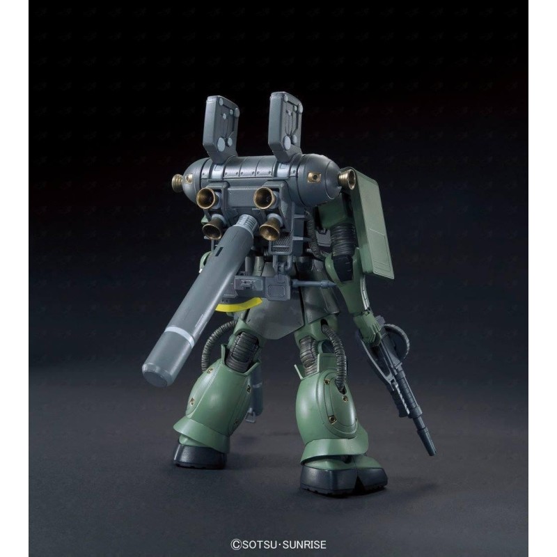 GUNDAM - HG Zaku II + Big Gun Set Thunderbolt Vers. 1/144 - Model Kit 