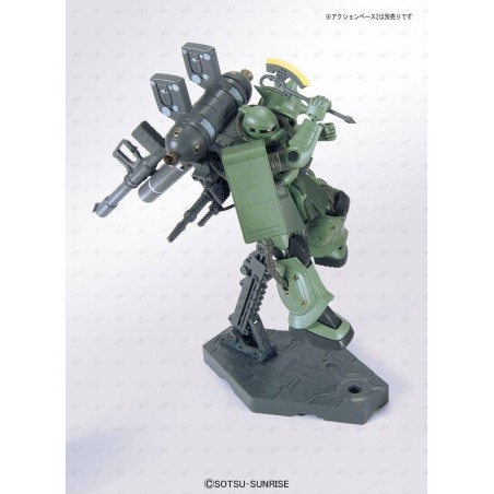 GUNDAM - HG Zaku II + Big Gun Set Thunderbolt Vers. 1/144 - Model Kit 
