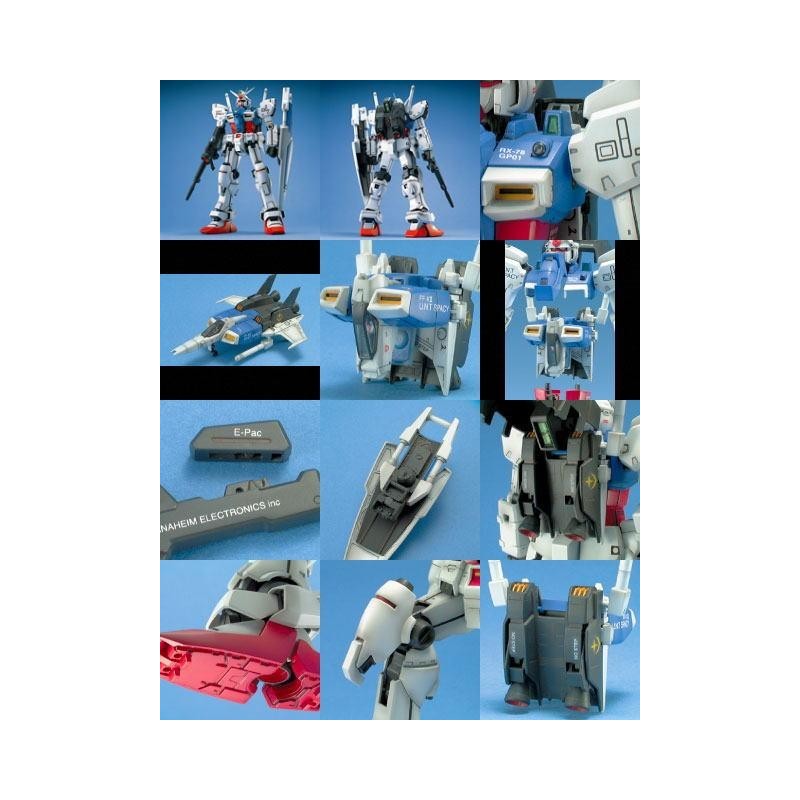 GUNDAM - MG 1/100 Gundam GP01 - Model Kit 