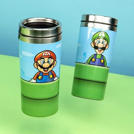 SUPER MARIO - Warp Pipe - Gourde de voyage en métal 450ml 