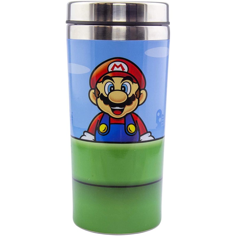 SUPER MARIO - Warp Pipe - Gourde de voyage en métal 450ml 