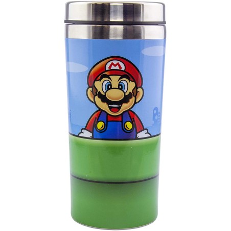 SUPER MARIO - Warp Pipe - Gourde de voyage en métal 450ml 