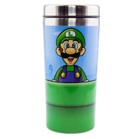 SUPER MARIO - Warp Pipe - Gourde de voyage en métal 450ml 