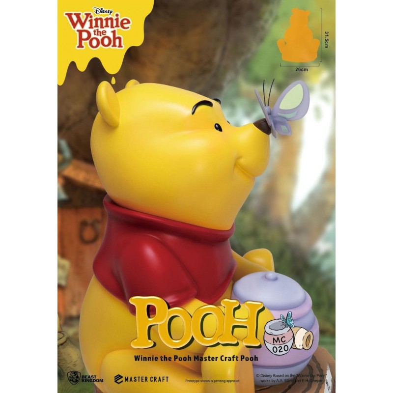DISNEY - Winnie the Pooh - Statue Master Craft 31cm 