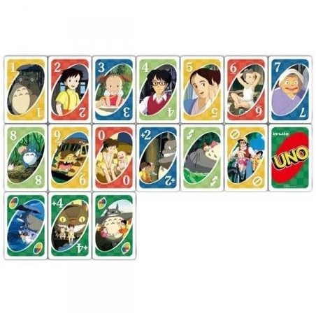 GHIBLI - Mon voisin Totoro - UNO Jeu de cartes à jouer 