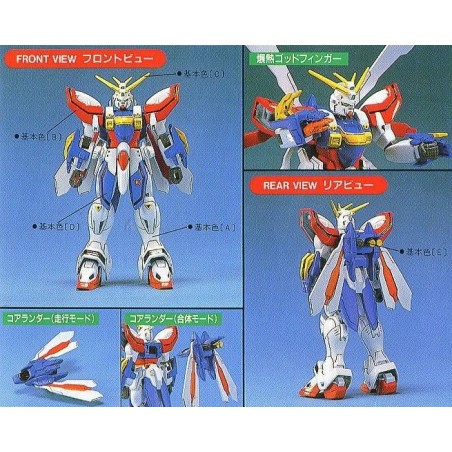 GUNDAM - 1/144 G Gundam - Model Kit 13cm 
