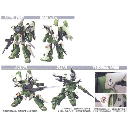 GUNDAM - 1/144 HG Ginn High Spec Custom - Model Kit 13cm 