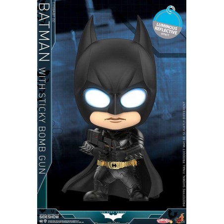 DC COMICS - Cosbaby Batman Sticky Bomb Gun - Figurine 12cm 