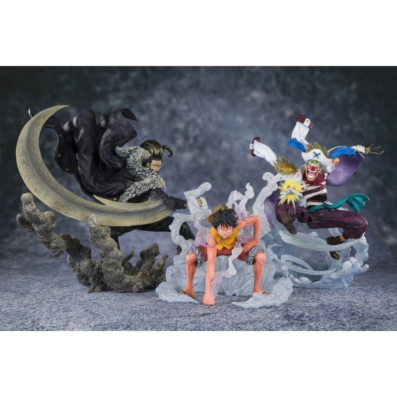 ONE PIECE - Monkey D. Luffy Marineford - Statuette FiguartsZERO 12cm 