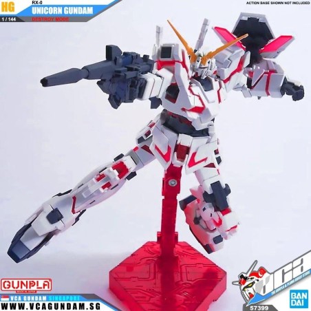 GUNDAM - 1/144 HGUC RX-0 Unicorn Gundam - Model Kit 13cm 