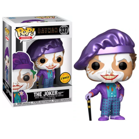 BATMAN 1989 - POP N° 337 - Joker w/ Hat avec chase 