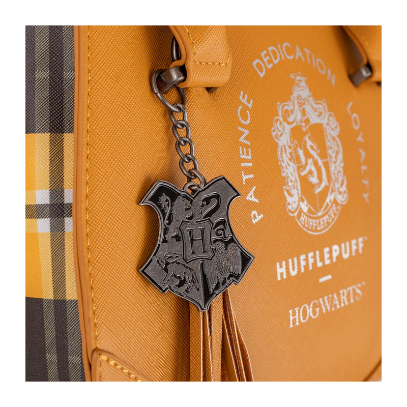 HARRY POTTER -Poufsouffle - Sac à main Luxe Plaid à Carreaux'28x22x13' 