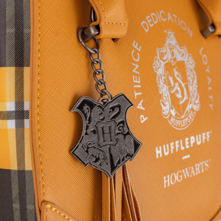 HARRY POTTER -Poufsouffle - Sac à main Luxe Plaid à Carreaux'28x22x13' 