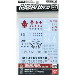 GUNDAM - Decal 103 Mobile Suit Iron-Blooded Orphans - MK Decal 