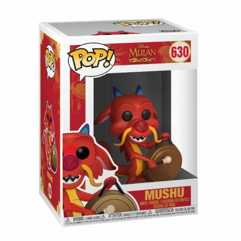 DISNEY - Mulan - POP N° 630 - Mush w/ Gong 