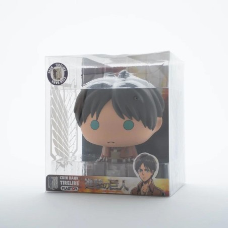 ATTACK ON TITAN - Mini-Tirelire - Chibi Eren - 13cm 