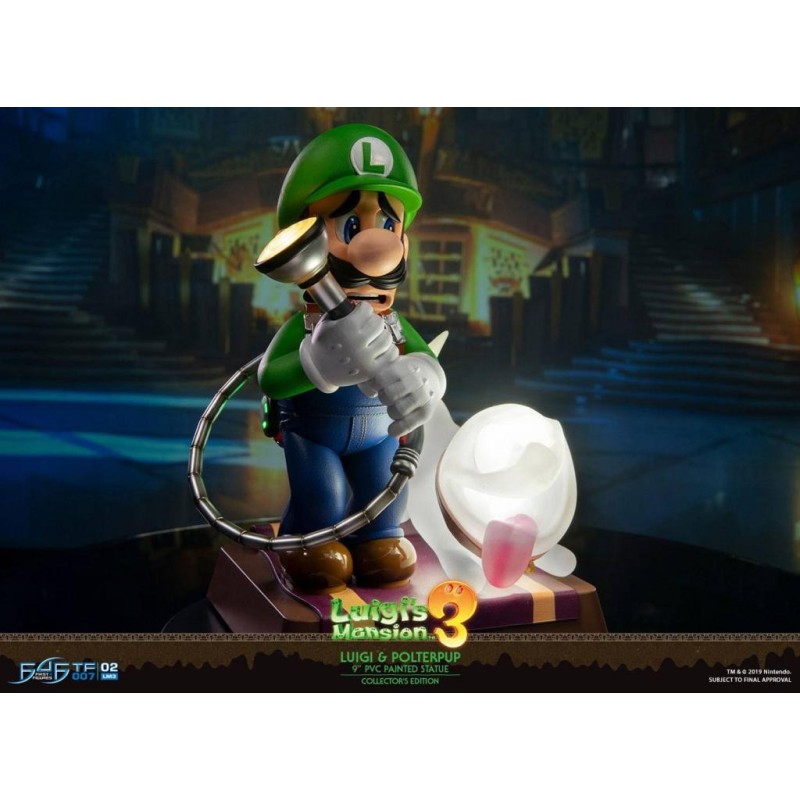 NINTENDO - Luigi's Mansion 3 - Luigi Collector Edition - Figurine 23cm 