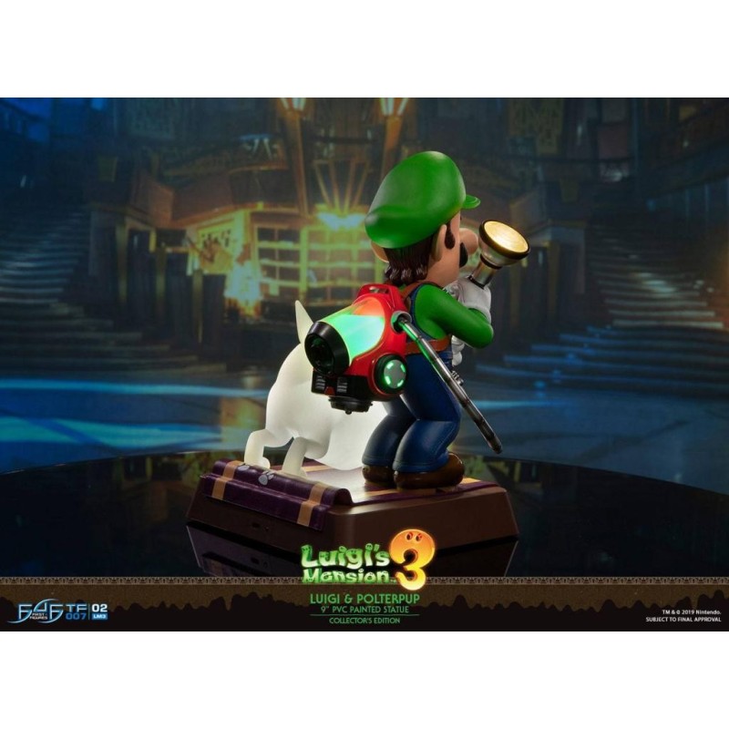 NINTENDO - Luigi's Mansion 3 - Luigi Collector Edition - Figurine 23cm 