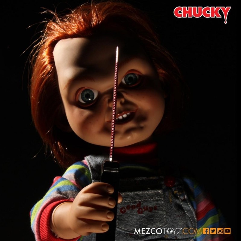 CHUCKY - Sneering Chucky - Poupée Sonore 38cm 