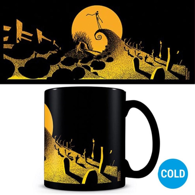 L'ETRANGE NOEL de Mr JACK - Cimetière - Mug Thermoréactif - 325ml 