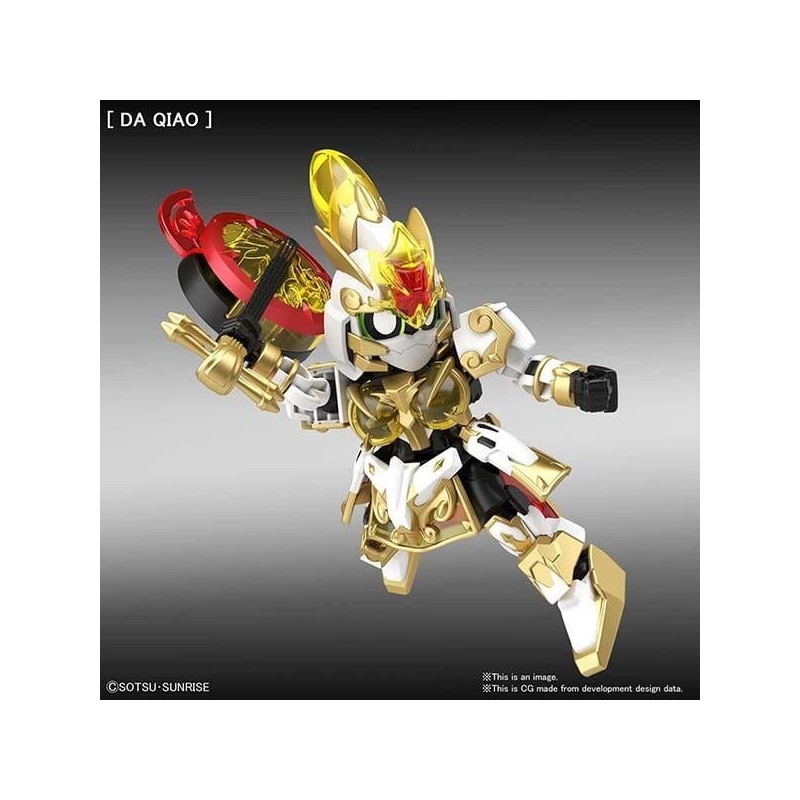 GUNDAM - Model Kit - SD Sangoku Sokets DA QIAO Gundam Artemie 