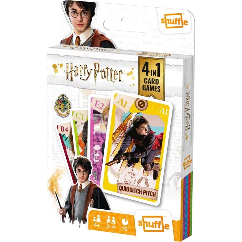 HARRY POTTER - Jeu de cartes 4 en 1 