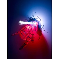 MARVEL - Lampe Decorative 3D - SPIDERMAN HAND  2