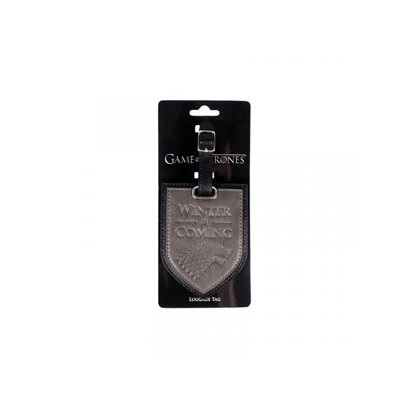 GAME OF THRONES - Luggage Tag - Stark 'Winter is Coming' 
