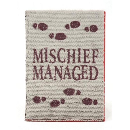 HARRY POTTER - Notebook A5 - Marauders Map 'Sequin Flip' 