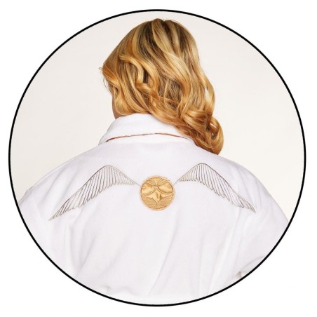 HARRY POTTER - Peignoir Femme - Vif D'or- Adulte - Taille Unique 
