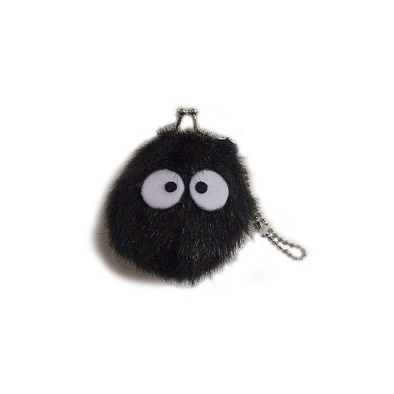 STUDIO GHIBLI - Porte-Monnaie Peluche Mini Noiraude - 8 cm 