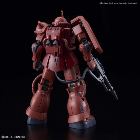 GUNDAM - Model Kit - HG 1/144 - MS-06S Zaku II Aznable's Mobile Red 