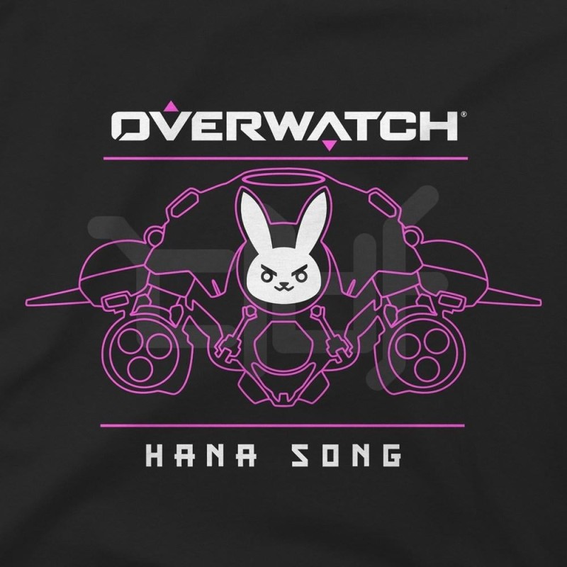 OVERWATCH - Battle Meka D.VA Long Sleeve Tee (M) 