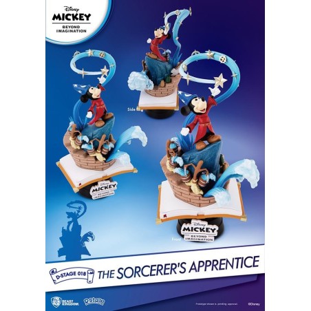DISNEY - Mickey Sorcerer Apprentice - D-Stage 16cm 