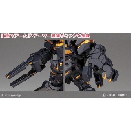 GUNDAM - Model Kit - BB Gundam Unicorn 2 Banshee 380 