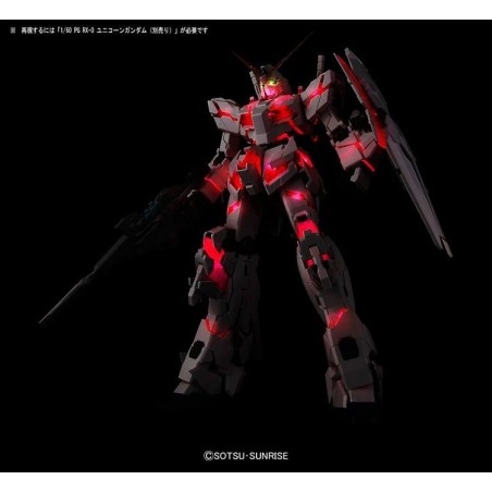 GUNDAM - Model Kit - LED UNIT PG Unicorn RX-0 1/60 