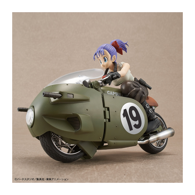 DRAGON BALL - Model Kit - Bulma's Variable No. 19 Motorcycle 