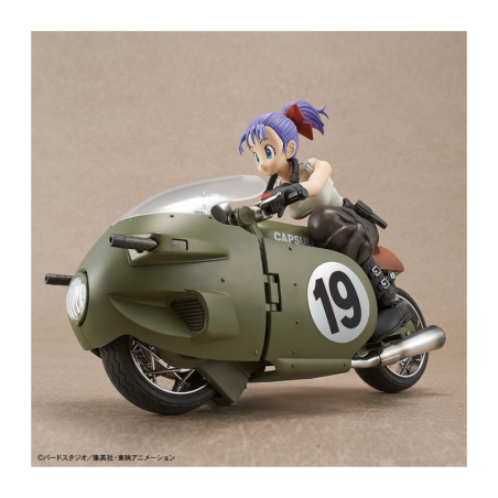 DRAGON BALL - Model Kit - Bulma's Variable No. 19 Motorcycle 